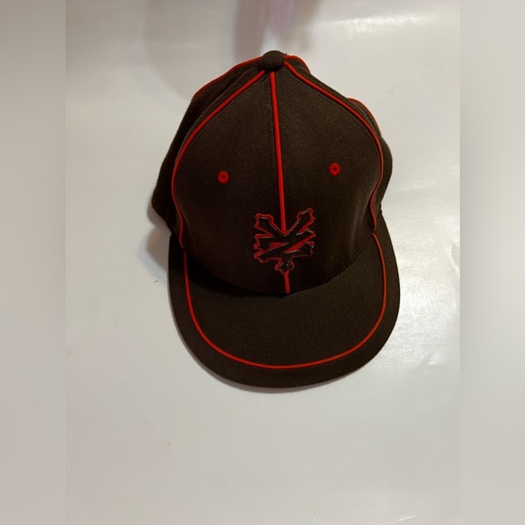 Zoo York fitted Dad baseball hat size S /M made in Dominican Republic brown - Picture 1 of 13
